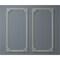 Ekena Millwork 31-in. W x 62-in. H Pompeii Panel Moulding Kit Double Panel PMLKPO31X62B - alternate 10